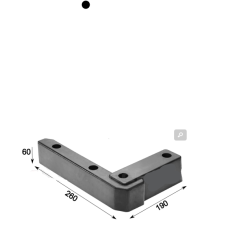 Τάκος κρούσεως θάλαμου τυπου krone αριστερο - 581 