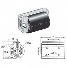 Τάκος κρούσεως ράουλο - 167Α